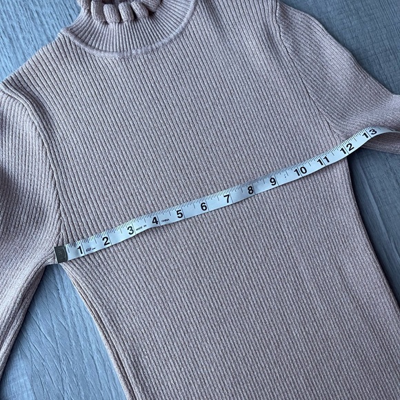 Express mock neck sparkly sweater, size XS. - Picture 7 of 12